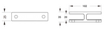 Load image into Gallery viewer, Glass Support Connector 180°