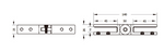Load image into Gallery viewer, Adjustable Glass To Glass Support Connector