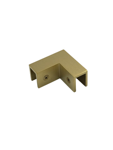 Corner Glass Connector - GC-1304-BG