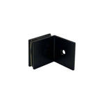Load image into Gallery viewer, Shower Bracket Offset Plate Wall To Glass 90° – Matt Black (SB-300S)