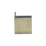 Load image into Gallery viewer, Shower Bracket Offset Plate Wall To Glass 90° – Antique Brass