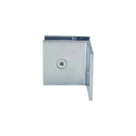 Load image into Gallery viewer, Shower Bracket Offset Plate Wall To Glass 90° – Polished Chrome