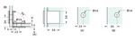 Load image into Gallery viewer, Shower Bracket Glass To Glass 90°