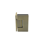 Load image into Gallery viewer, York Bevelled Offset Plate Wall To Glass 90° Shower Hinge