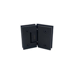 Load image into Gallery viewer, Shower Hinge Glass To Glass 135° – Matt Black