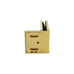 Load image into Gallery viewer, Adjustable Offset Plate Wall To Glass 90° Hinge with Cover