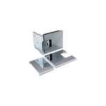 Load image into Gallery viewer, Adjustable Offset Plate Wall To Glass 90° Hinge with Cover
