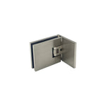 Load image into Gallery viewer, Adjustable Offset Plate Wall To Glass 90° Hinge with Cover