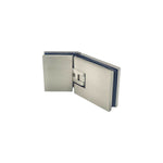 Load image into Gallery viewer, Adjustable Glass To Glass 135° Hinge with Cover Plate