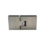 Load image into Gallery viewer, Shower Hinge Glass To Glass 180° Hinge with Cover Plate