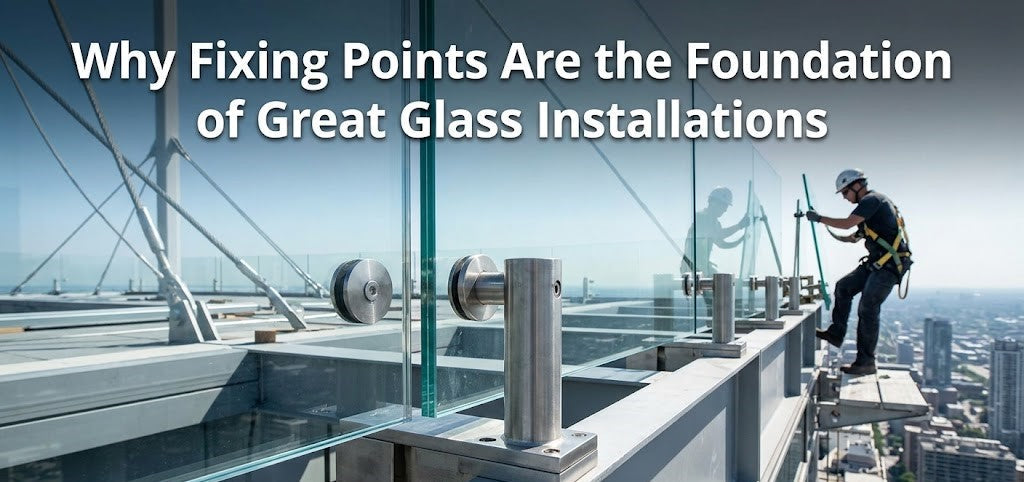 Why Fixing Points Are the Foundation of Great Glass Installations