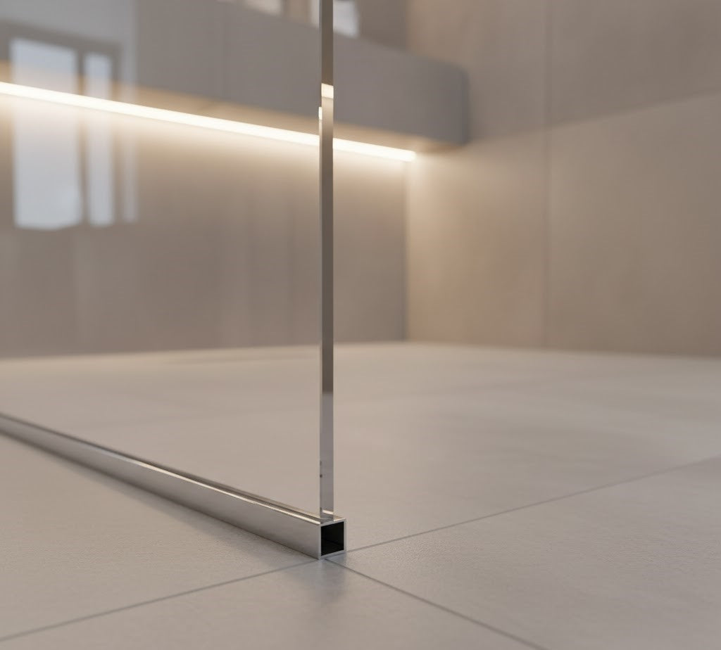 Glass U-Channels vs. Support Bars: Which Does Your Shower Project Need?&nbsp;