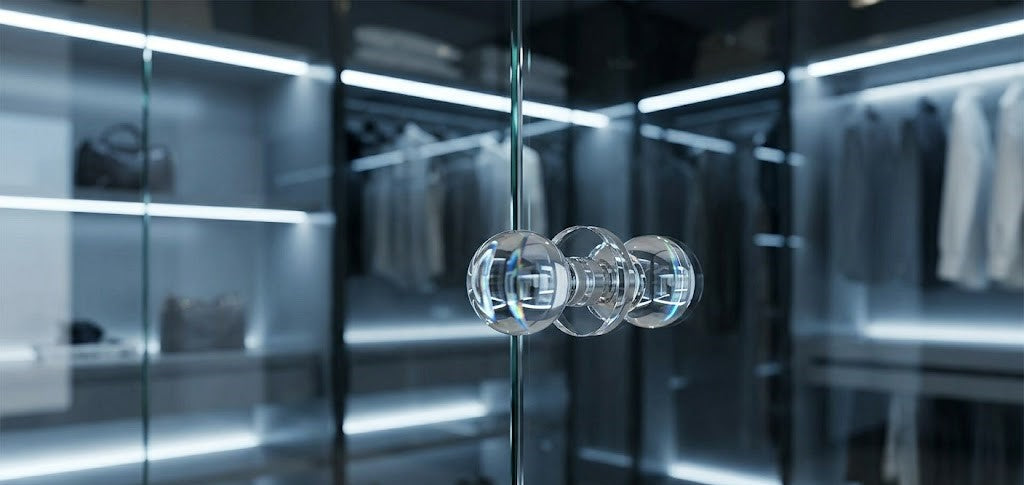 Door Knobs Are Making a Comeback in Modern Glass Design