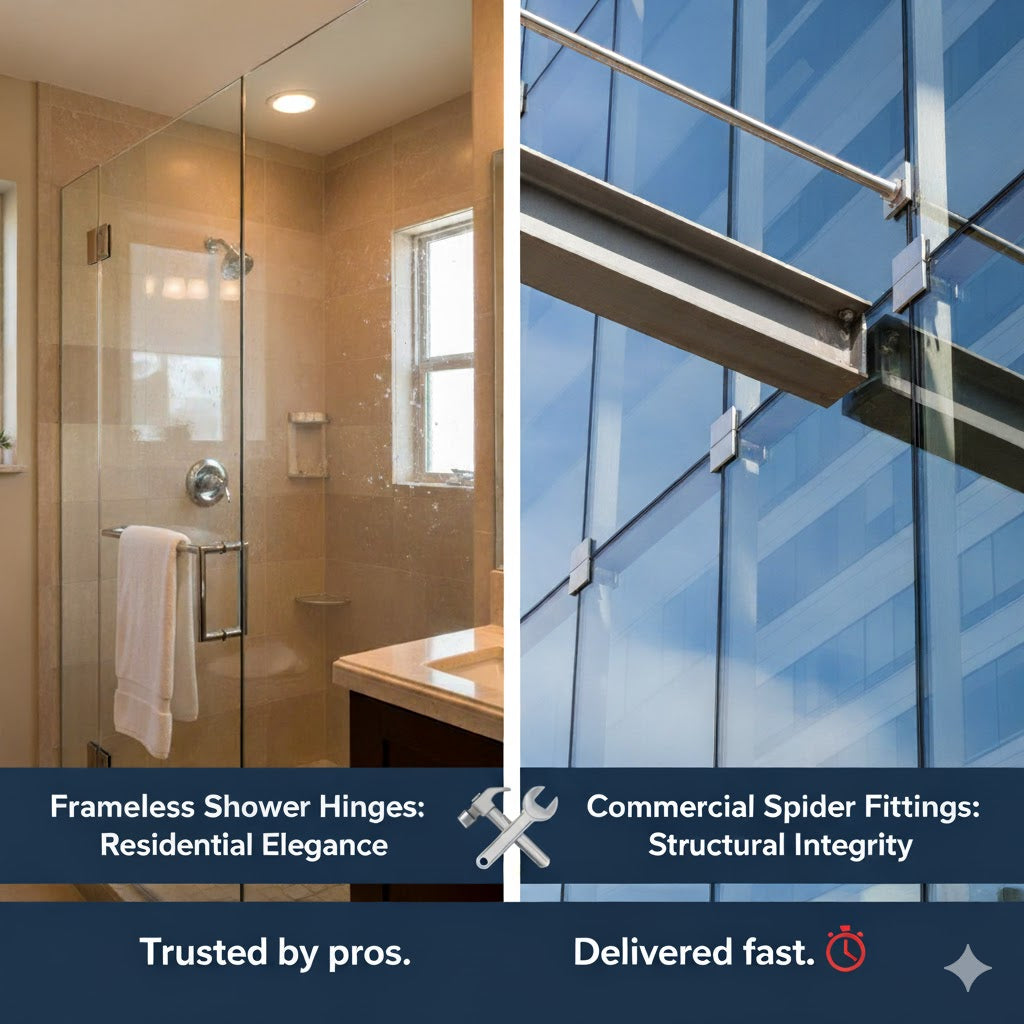 The Ultimate Guide to Glass Fittings: Choosing the Right Hardware for Every Glazing Project