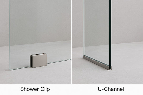 What Is the Difference Between Shower Clips and U-Channel?