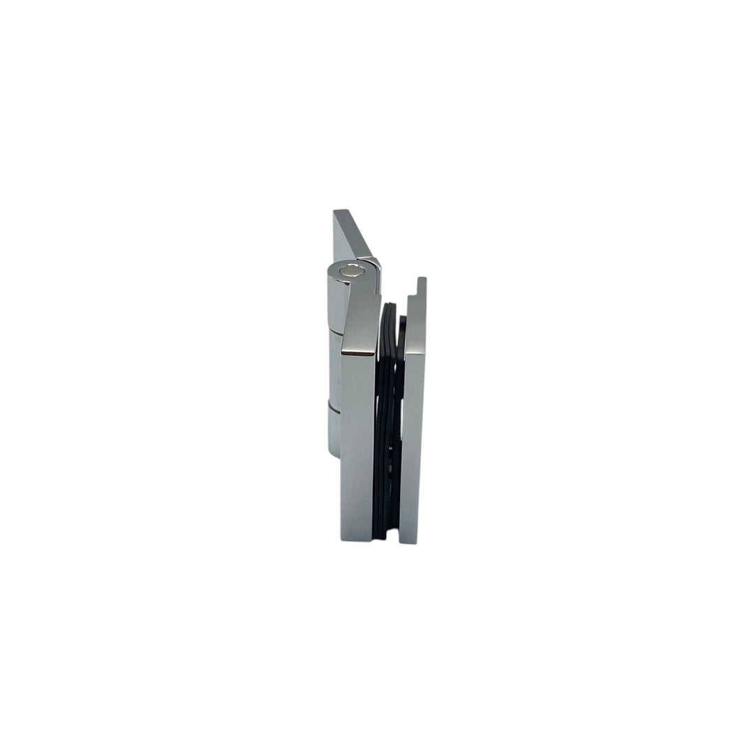 Offset Plate Wall To Glass 90° with Cover