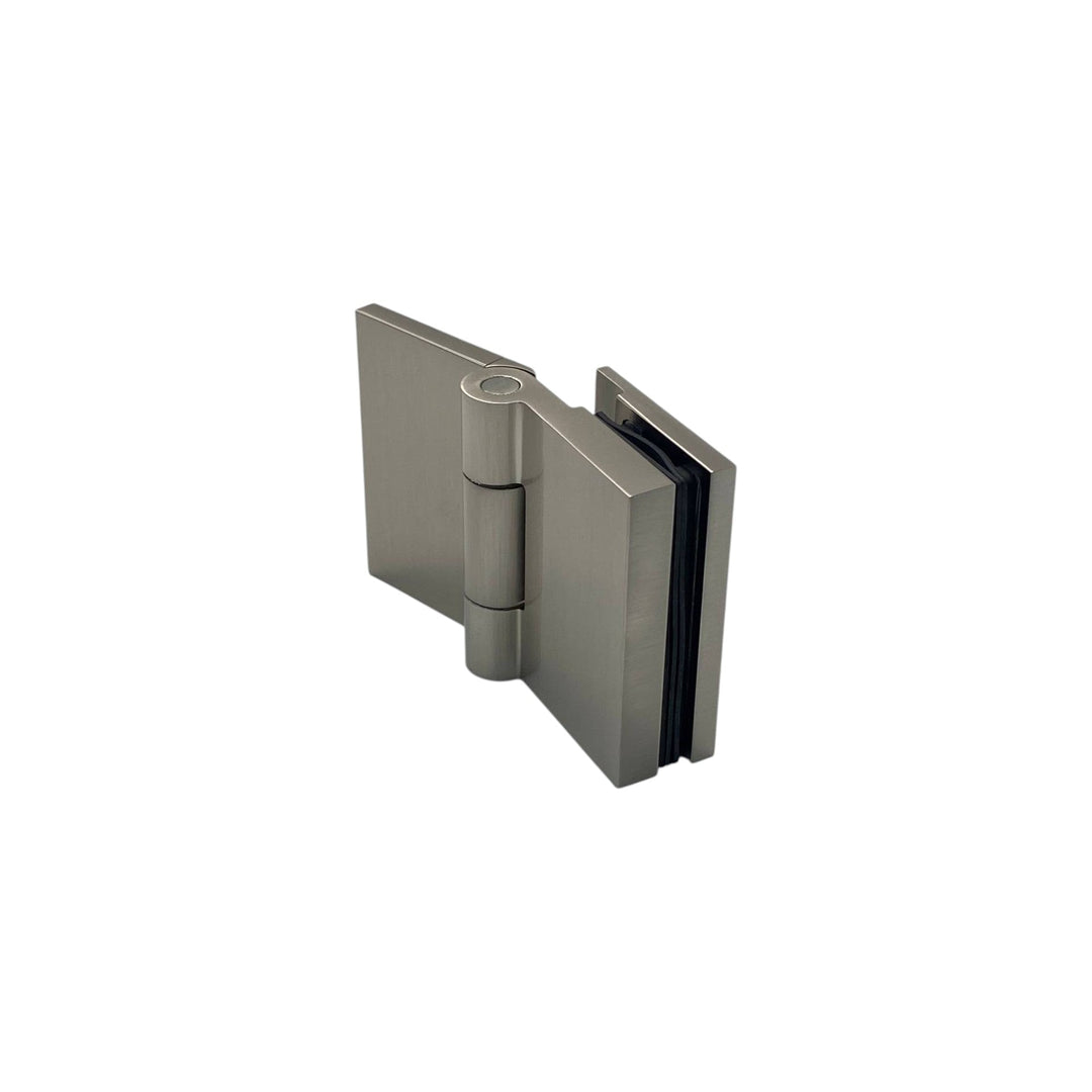 Offset Plate Wall To Glass 90° with Cover