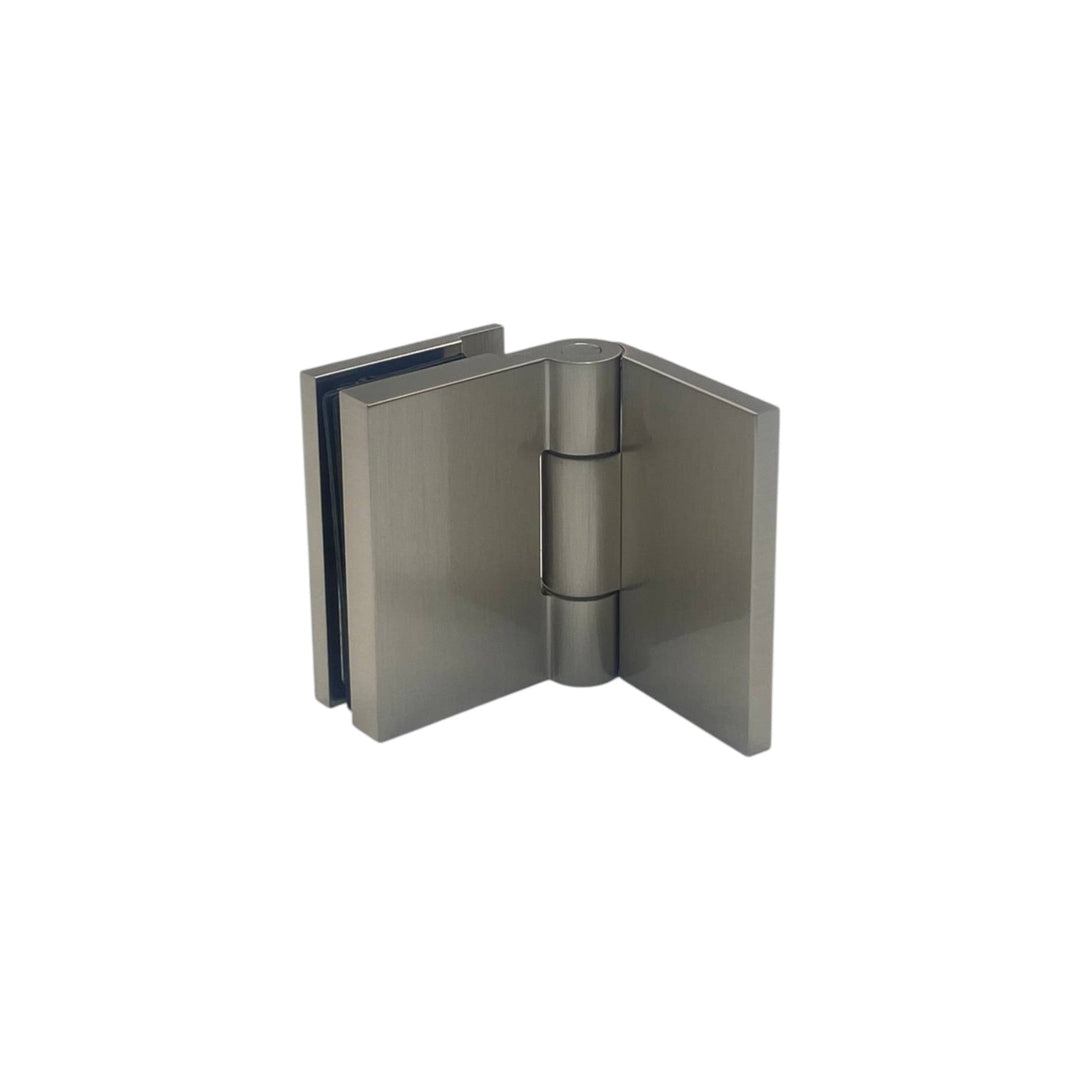 Offset Plate Wall To Glass 90° with Cover