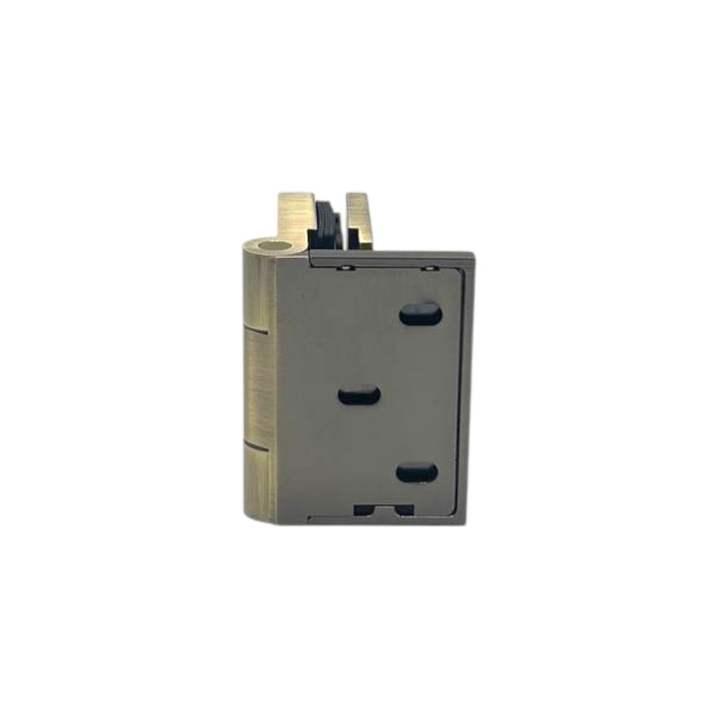 Bi-Fold Hinge Offset Plate Wall To Glass 90° with Cover