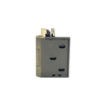 Load image into Gallery viewer, Bi-Fold Hinge Offset Plate Wall To Glass 90° with Cover
