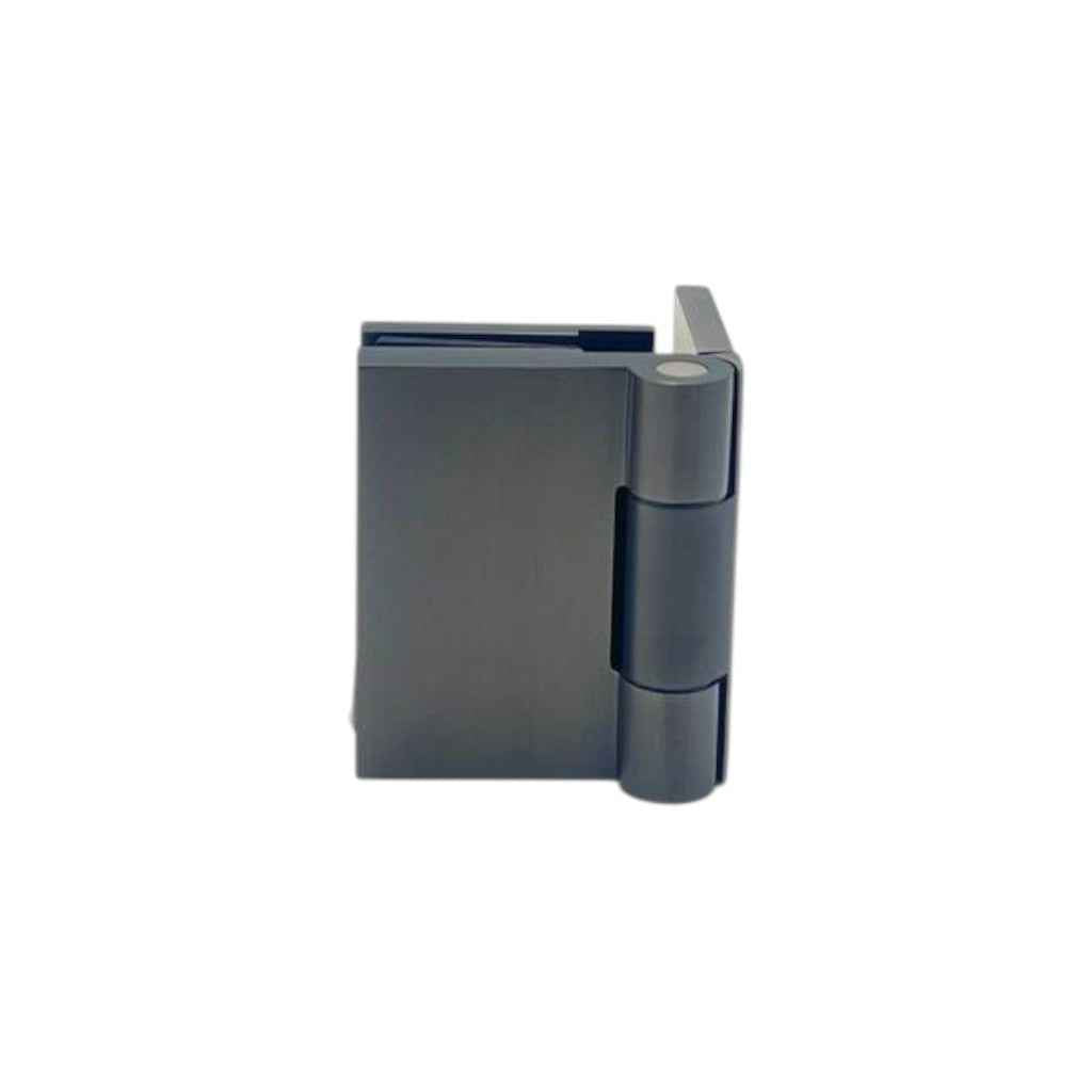Bi-Fold Hinge Offset Plate Wall To Glass 90° with Cover