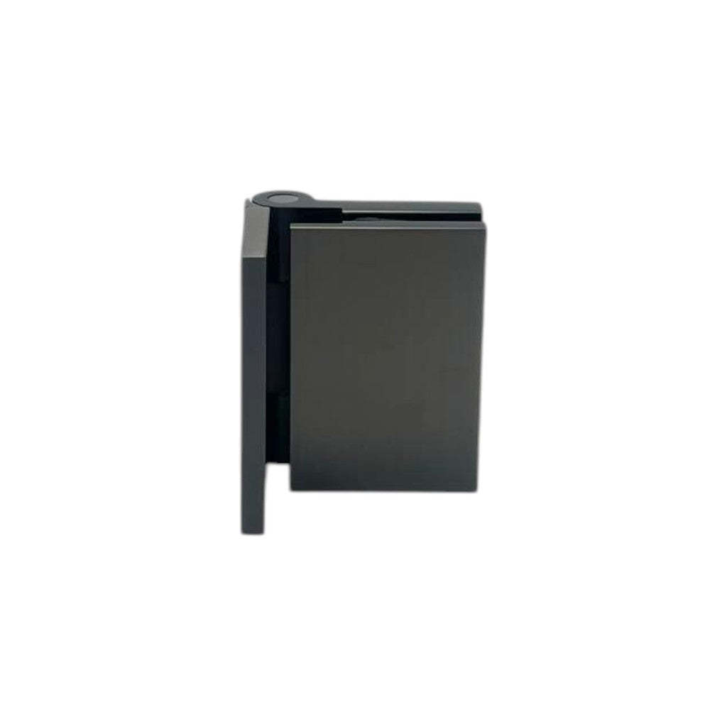 Bi-Fold Hinge Offset Plate Wall To Glass 90° with Cover