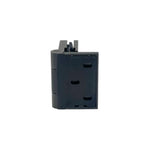 Load image into Gallery viewer, Bi-Fold Hinge Offset Plate Wall To Glass 90° with Cover

