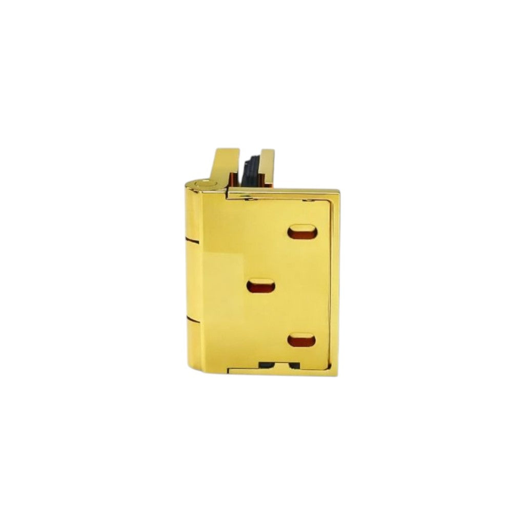 Bi-Fold Hinge Offset Plate Wall To Glass 90° with Cover