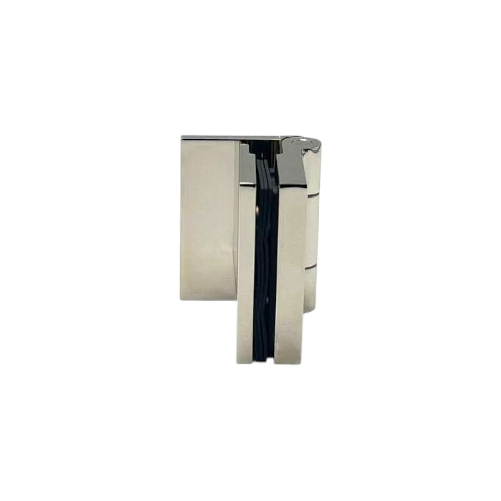 Bi-Fold Hinge Offset Plate Wall To Glass 90° with Cover