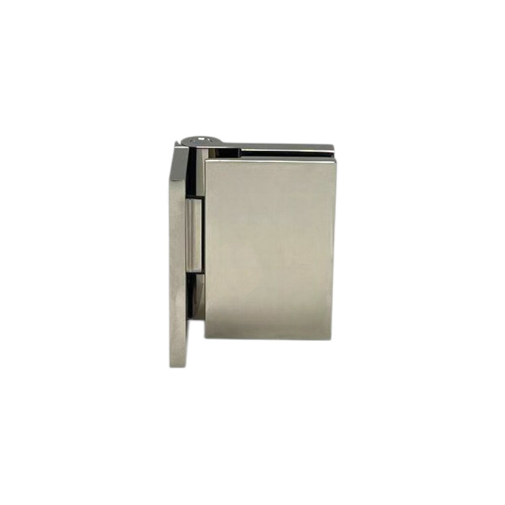 Bi-Fold Hinge Offset Plate Wall To Glass 90° with Cover