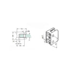 Load image into Gallery viewer, Heavy Duty Post Glass Clamp
