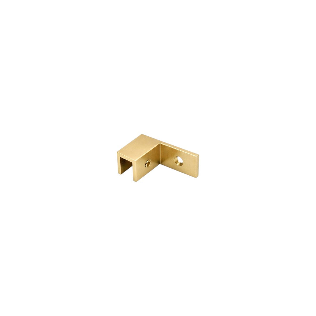 Corner Glass Connector with Left Leg
