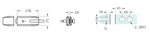 Load image into Gallery viewer, Glass To Glass Door Handle Lock
