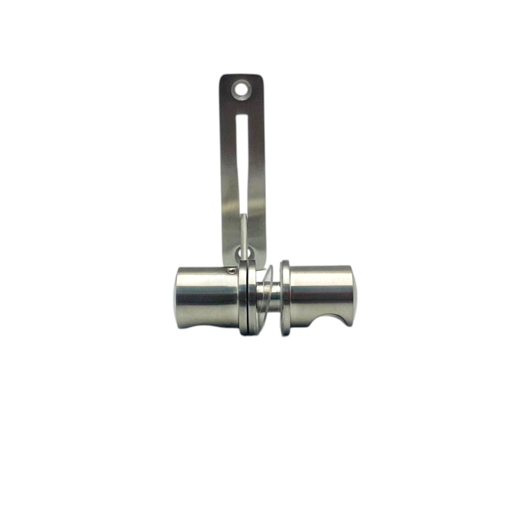 Latch Door for Wall To Glass