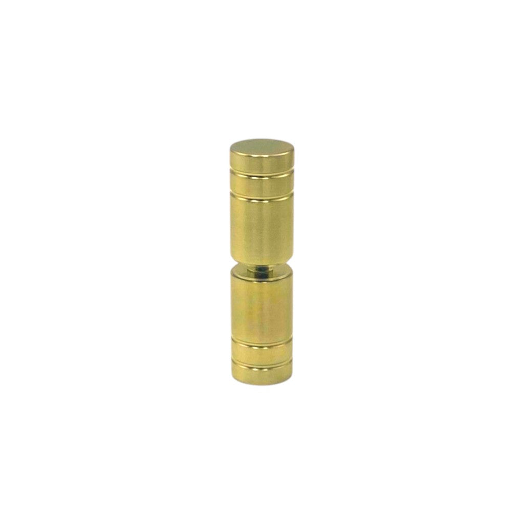 Double Pull Knob – Brushed Gold