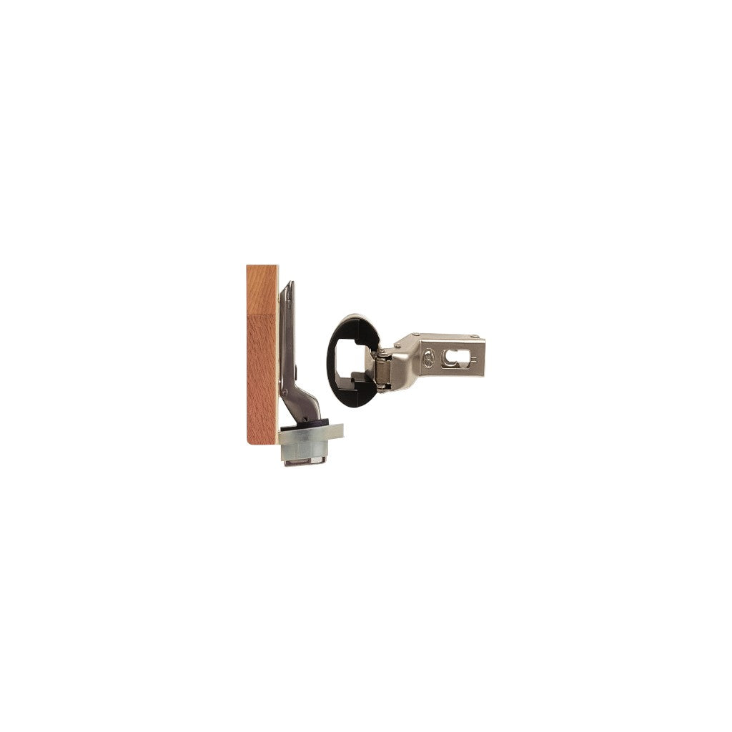 Glass door inset hinge