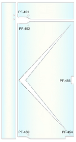 Load image into Gallery viewer, Glass Door Centre Lock Patch Fitting
