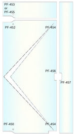 Load image into Gallery viewer, Glass Door Centre Lock Patch Fitting
