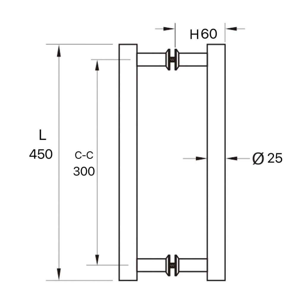 Ladder Pull Handle