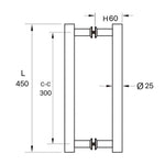 Load image into Gallery viewer, Ladder Pull Handle
