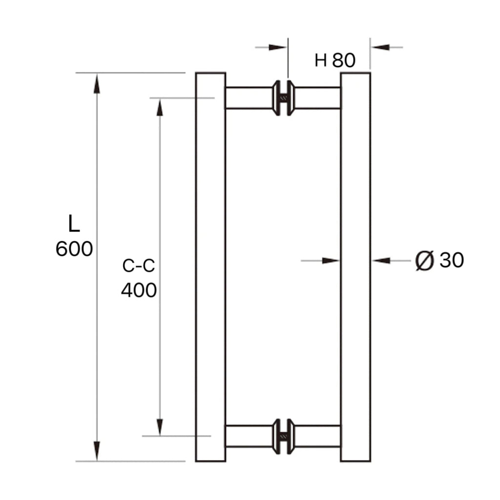 Ladder Pull Handle