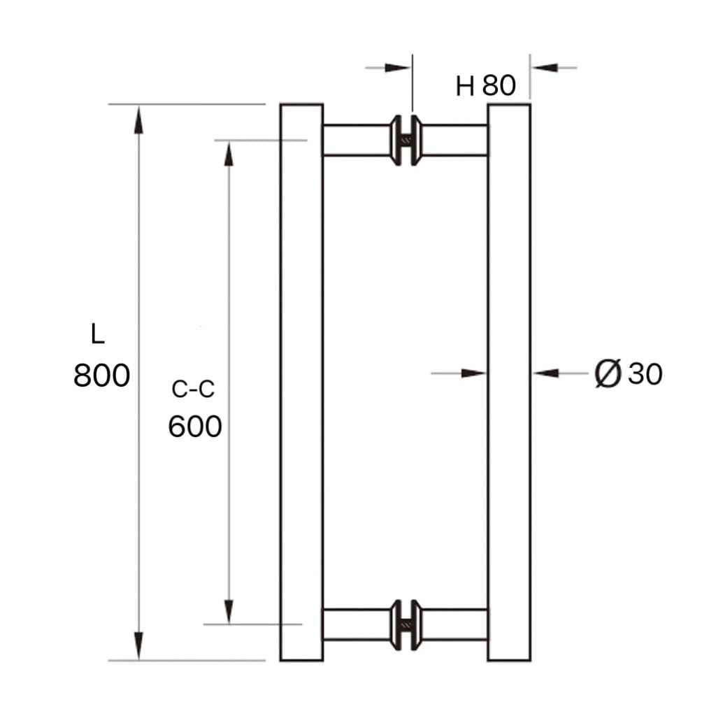 Ladder Pull Handle
