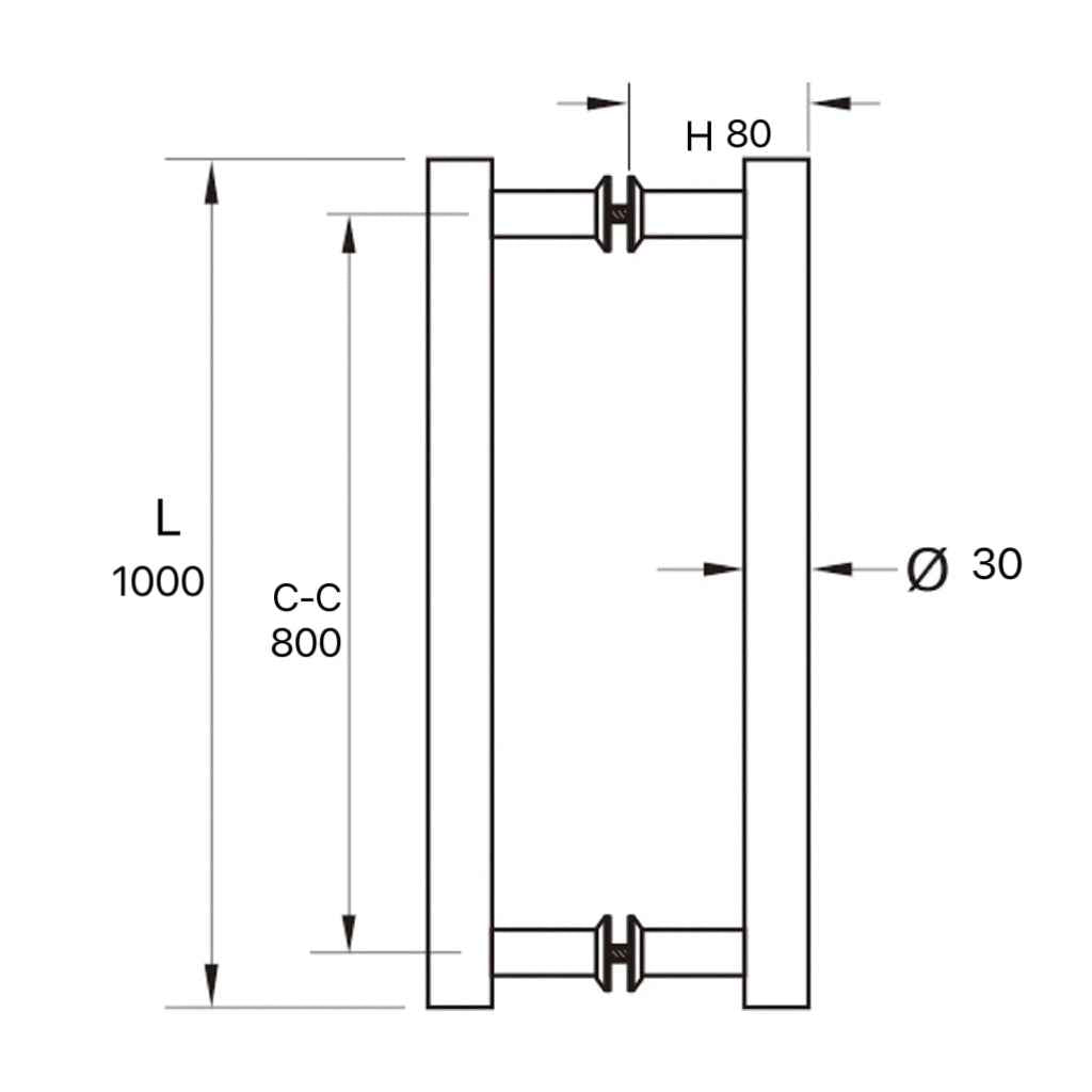 Ladder Pull Handle
