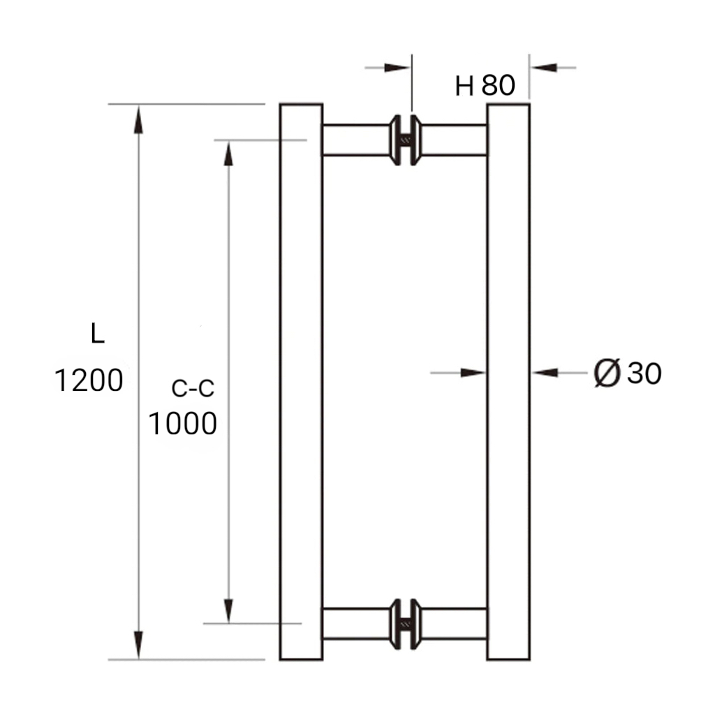 Ladder Pull Handle