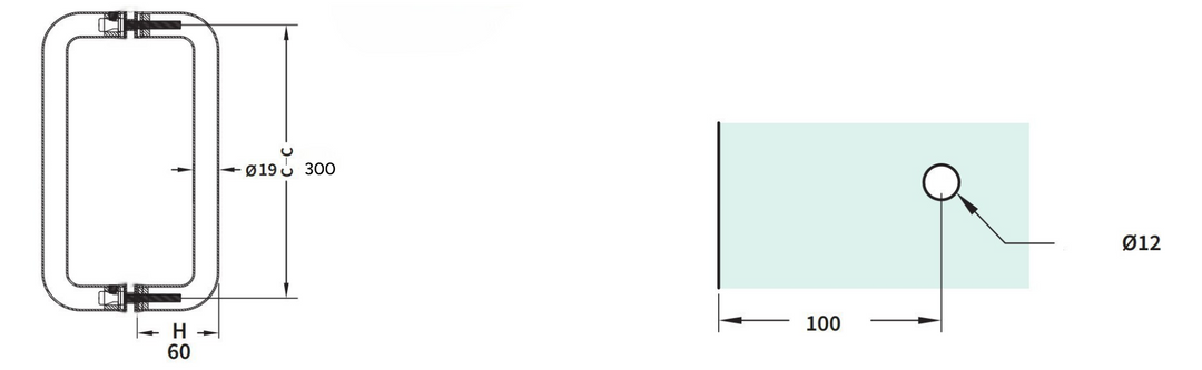 Shower Pull Handle