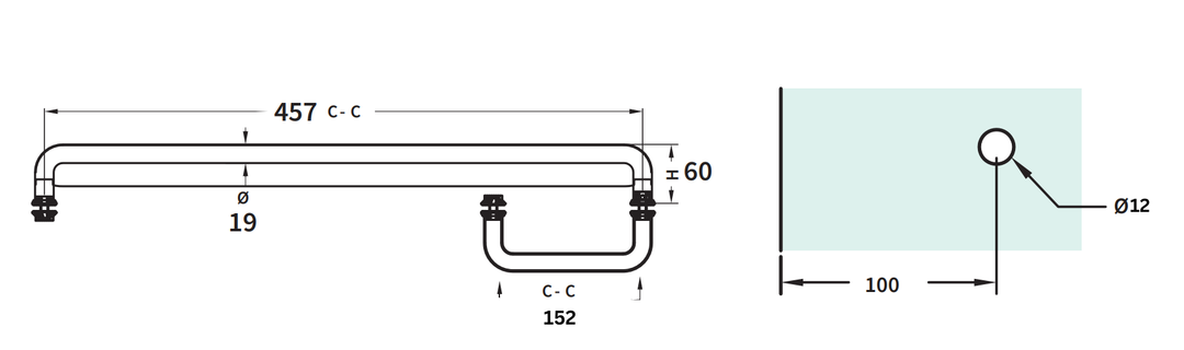 Towel Bar & Handle