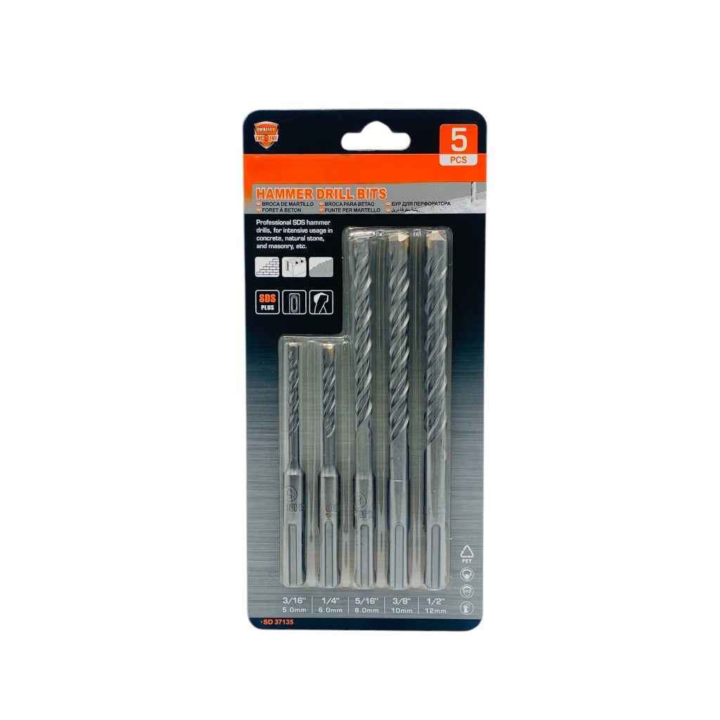 Hammer drill bits set