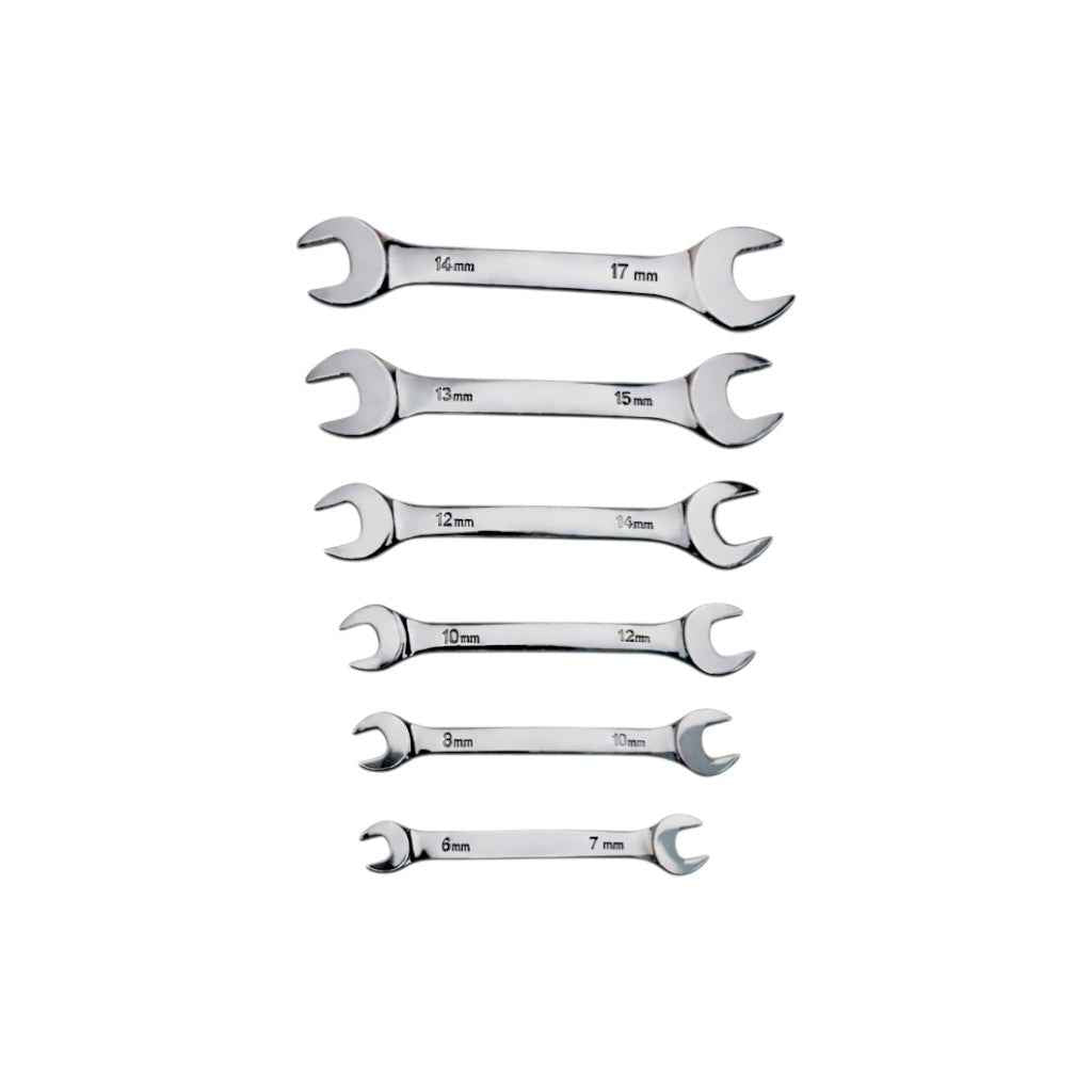 Double Open End Spanner Set