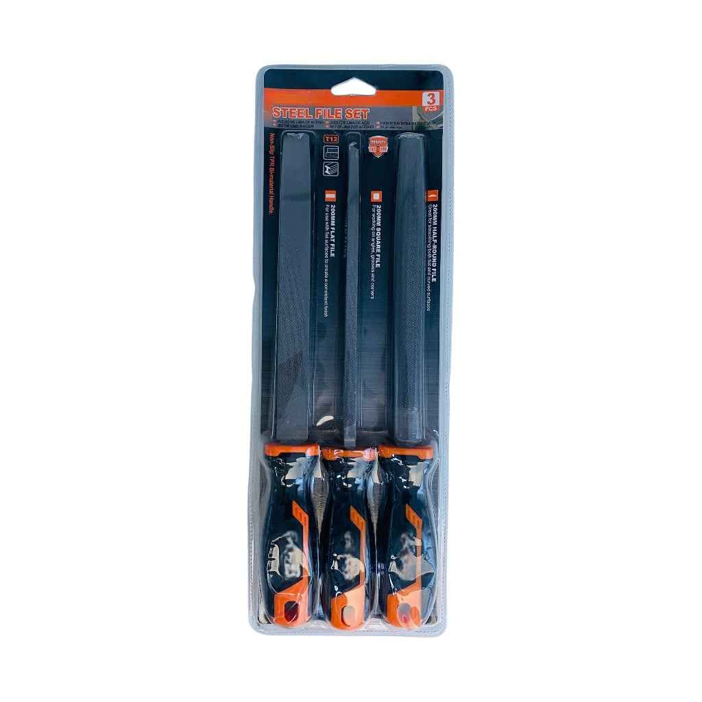 Steel file set