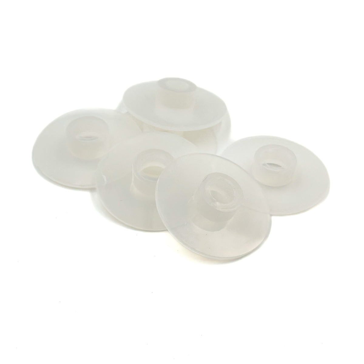 Rubber ring for glass adaptors